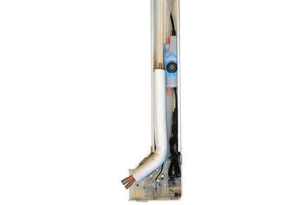 Blue diamond Microblue mcb-res-f met speediduct kanaal, wit - 800x70x65 mm