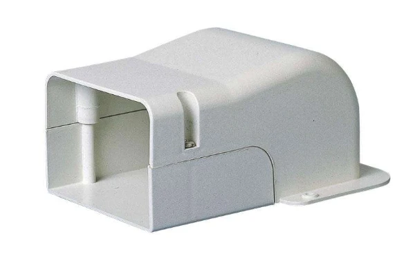SpeediDuct 70x65 muurkapje 70 mm