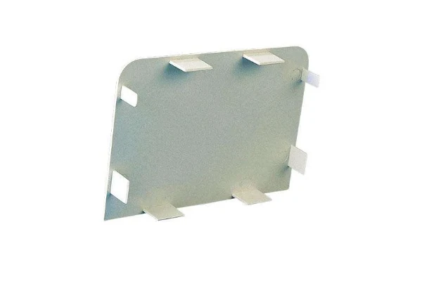 SpeediDuct 150x80 eindkap kanaal 150 mm ±RAL9003