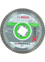 Bosch XLK X-Lock disque diamanté Ceramic Ultra clean Turbo 125 x 22,23 x 1,4 x 7 mm