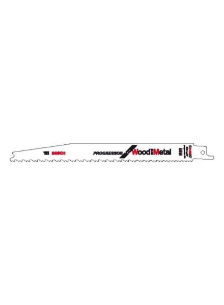 Bosch S recipro lame de scie S3456XF Prog Wood&Metal Demo - prix par set de 5 pièces