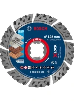 Bosch Expert X-Lock disque diamanté Multi Material 125 x 22,23 x 2,4 x 12 mm