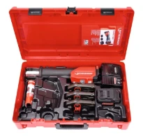 Rothenberger Romax 4000 accu-sertisseuse avec machoires (SV15-SV22-SV28) - 1x4Ah