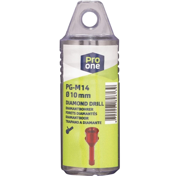 ProOne PG tegel-/natuursteenboor voor haakse slijper M14 x 10 mm
