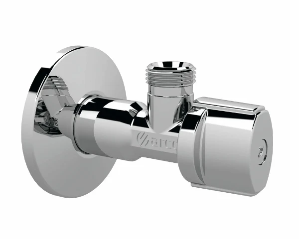 Arco A-80 robinet d'arret équerre à bille MM 1/2 x 3/8 - chromé - Vitaq anti-calcaire