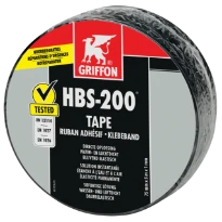 Griffon HBS-200 tape d'étanchéité (longueur rouleau 20m) 200 mm - noir
