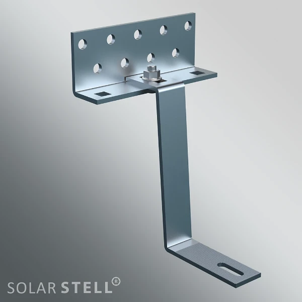 BluBase Classic crochet de toit réglable - inox