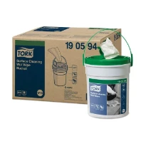 Tork W14 surface cleaning tissu de nettoyage (boite contient 4 seaus de 58 vfeuilles) - prix par boite - vendu par seau