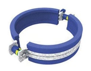 Wavin AS+ PP galva beugel met geluidsdempende inlage M8/M10 110 mm