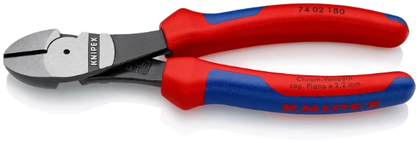Knipex kracht-zijsnijtang 180 mm