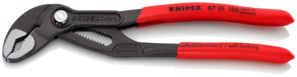 Knipex cobra pince pompe à eau 180 mm