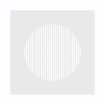 Begetube (78312662) Profi-Air grille de ventilation Line compact 160 x 160 mm - blanc