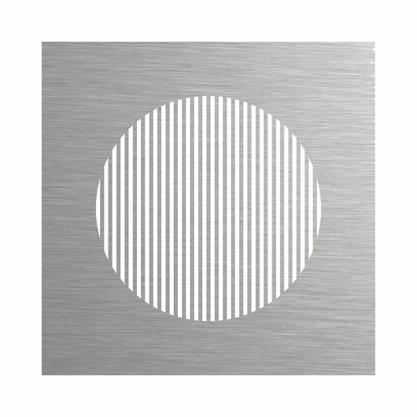 GRILLE VENTILATION BEGETUBE PROFI AIR 160 - 160 ! inox line compact