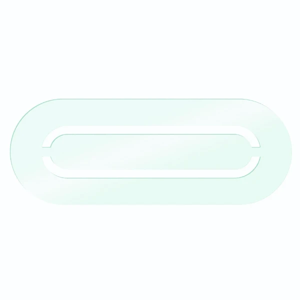 Begetube (78300661) Profi-Air design rooster Shape style 350 x 130 mm - glas