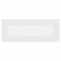 Begetube (78300662) Profi-Air design rooster Line 350 x 130 mm - wit