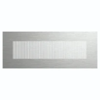 Begetube (78300663) Profi-Air design rooster Line 350 x 130 mm - inox