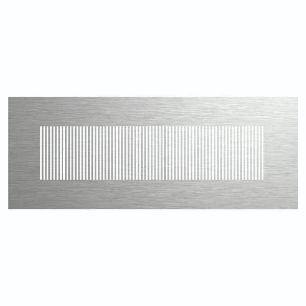 Begetube (78300663) Profi-Air design rooster Line 350 x 130 mm - inox