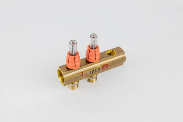 COLLECTEUR BEGETUBE 4/4 X M24 X 1/2 2 raccordements avec nipple raccordement