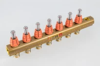 COLLECTEUR BEGETUBE 4/4 X M24 X 1/2 7 circuits avec débitmètre