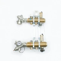 BEGETUBE Unité de raccordement "Confort" pour le chauffage par le sol avec collecteurs de 5/4", 1 circuit avec sorties de M24 M, incl. 2 purgeurs manuels.