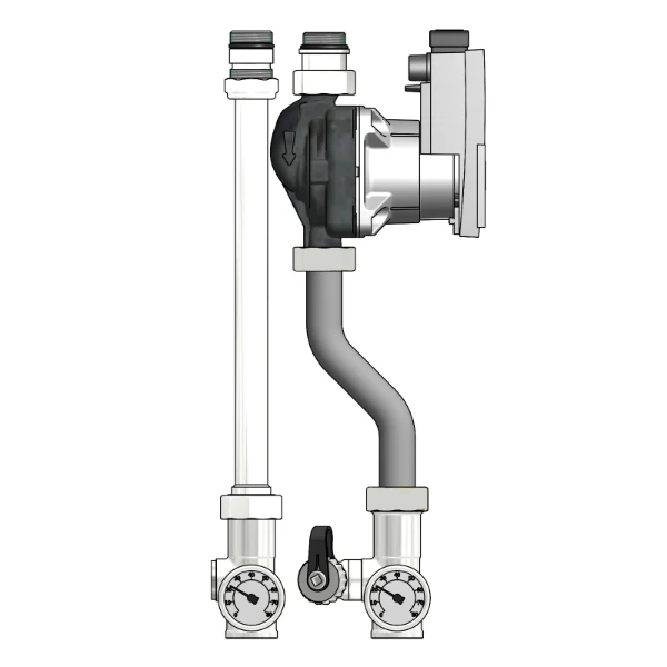 BEGETUBE Kit Multimix-C eau chaude sans vanne mélangeuse, pompe circulateur électronique inclus.