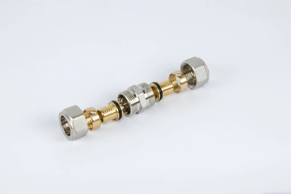 Begetube raccord à compression droit FF 17/2 x 17/2 - tube VPE