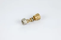 Begetube raccord à compression droit FF 14/2 x 1/2 F - tube VPE