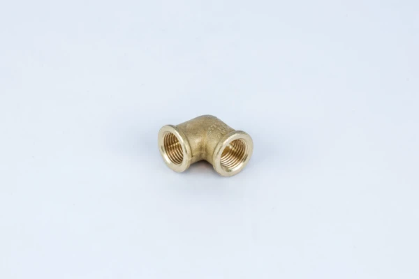 Begetube messing bocht 90° FF 1/2 x 1/2