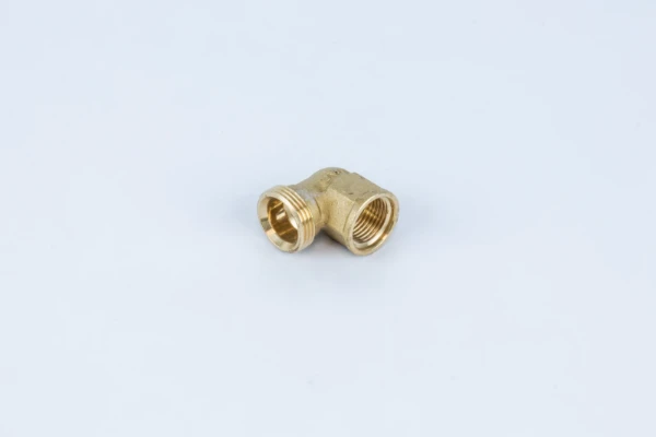 Begetube coudé en laiton 90° MF 1/2 x EK3/4