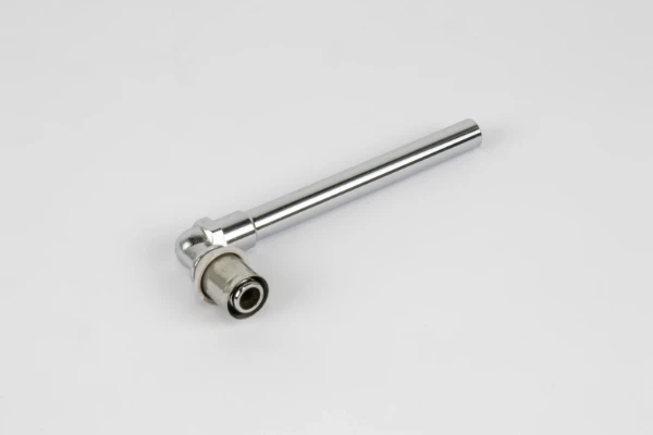 Begetube B-Press coude en laiton 90° MF avec tube et cuivre soudé 20 x 15Cu (170mm)