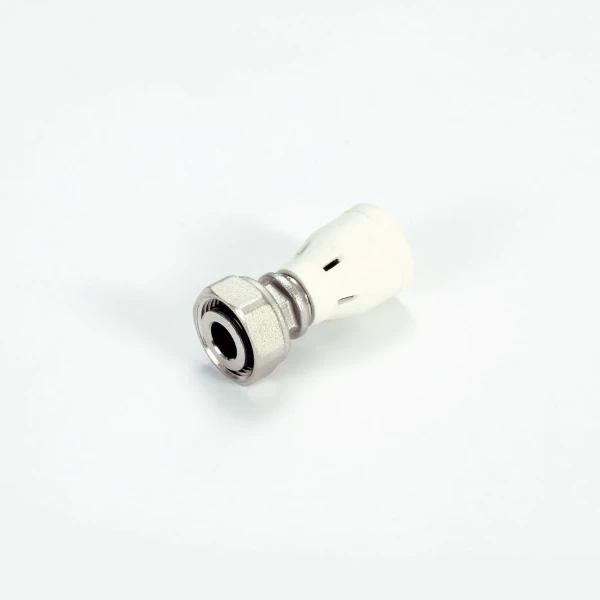 BEGETUBE Raccord à insertion droit femelle en PPSU avec écrou pivotant, M24 F x 20x2 mm.