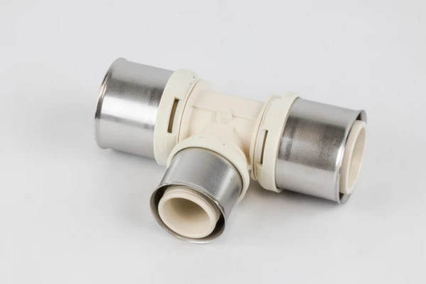 Begetube raccord à sertir en PPSU T 50x40x50