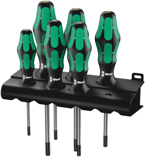 Wera 367/6 TORX® BO Kraftform set de tournevis + support