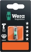 Wera 867/1 IMP DC TX 30 x 25 mm SB Torx-Bits, Impact