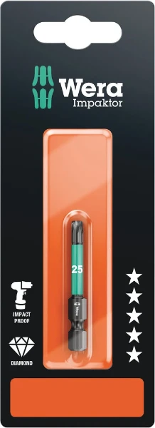 Wera 867/4 IMP DC TX 20 x 50 mm SB Torx-Bits, Impact