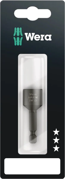 Wera 869/4 M SW 13,0 x 50 mm SB Nut setters