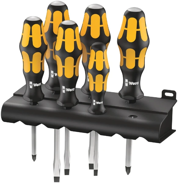 Wera 932/6 set de tournevis Kraftform Wera: burin à vis + support