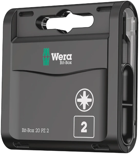 Wera Bit-Box 20 PZ 2 Pozidriv-Bits