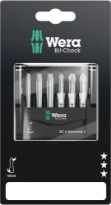 Wera Bit-Check 6 Universal 2 SB Bits for PH/PZ/TX screws