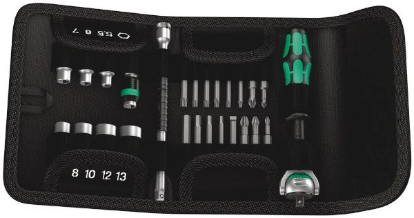 Wera Kraftform Kompakt Zyklop Speed Zyklop 1/4 Dr. ratchet Set van 26 stuks