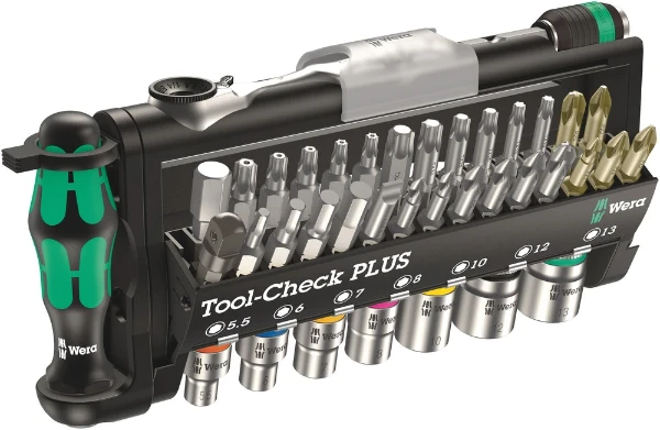 Wera Tool-Check PLUS Bits assortiment d'embouts et jeu de cliquets - métrique