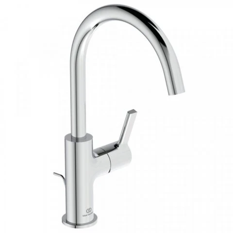 Ideal Standard Joy mitigeur lavabo bec haut avec vidage 5l/min chromé