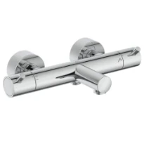 Ideal Standard Ceratherm T125 robinet thermostatique bain avec pin poignées - chromé