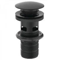 Ideal Standard Atelier Collections vidage clic-clac avec trop-plein - Silk Black