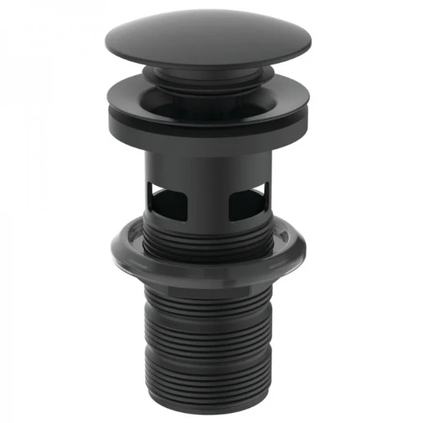 Ideal Standard Atelier Collections vidage clic-clac avec trop-plein - Silk Black