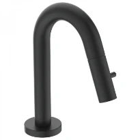Ideal Standard IdealStream robinet eau froide - avec bec haut 125 mm - Silk Black