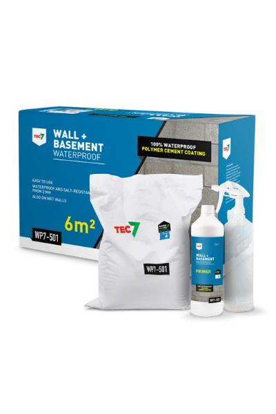 Novatech TEC7 WP7-501 Kelder + Muur Waterdicht - polymeercement coating -