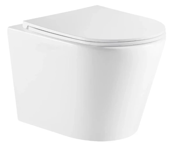 Procasa Brio wc suspendu PACK (wc suspendu + siège) 360 x 520 mm - sans bride - softclose - quick release - blanc