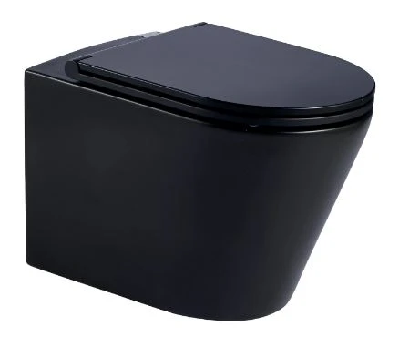 Procasa Brio wc suspendu PACK (wc suspendu + siège) 360 x 520 mm - sans bride - softclose - quick release - noir mat