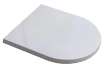 Procasa Senza abattant avec couvercle softclose + quickrelease - blanc mat